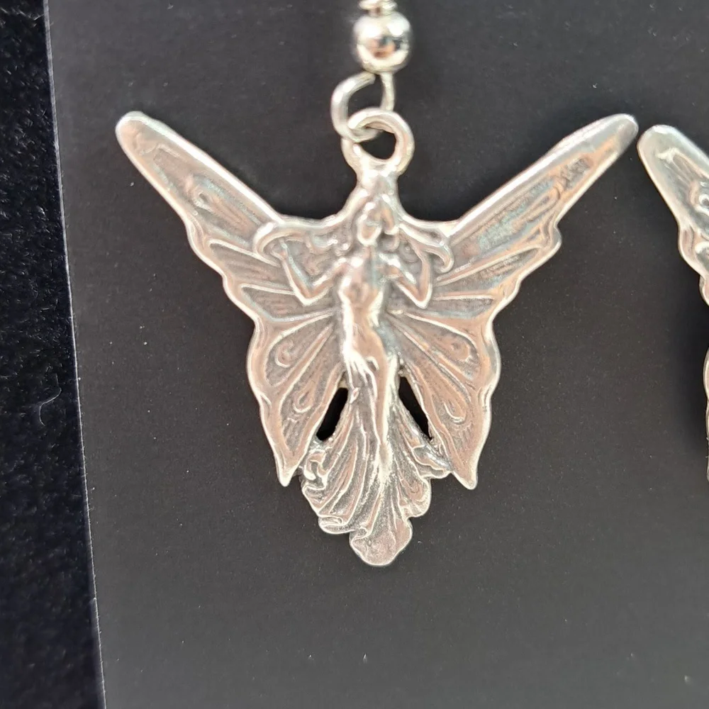 Fairy Sterling Silver Earrings - Picture 8 of 14